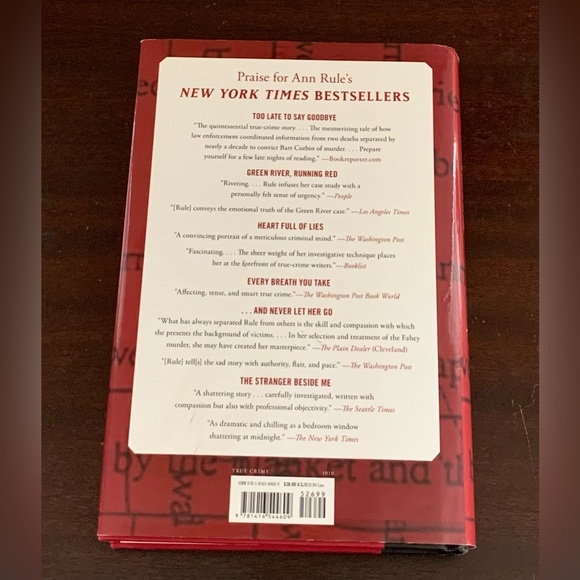 Ann Rule Hardcover Book “In The Still Of The Night” - Picture 2 of 3